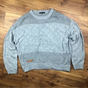 Simply Southern Gray Knit Pullover Sweater